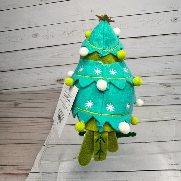 Sparkles 2024 Christmas Wondershop Featherly Friends Fabric Christmas Tree Gift - Picture 3 of 6